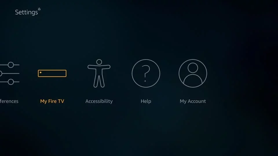 Paramètres Fire TV